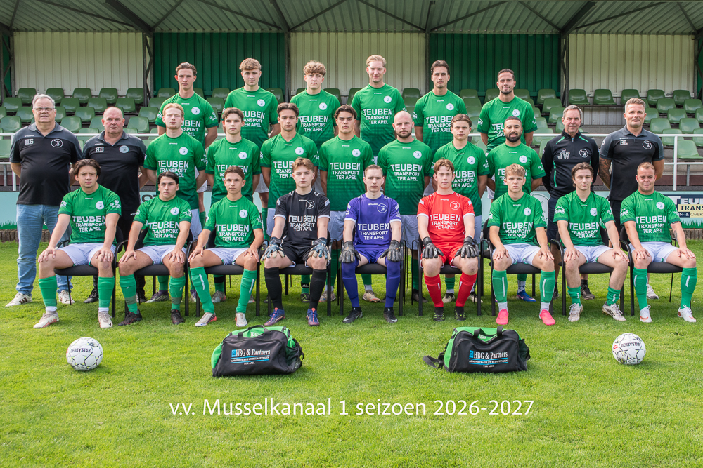 Terechte Nederlaag voor Musselkanaal tegen FC Assen