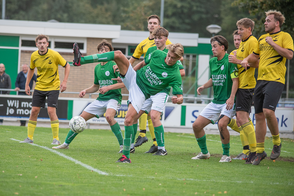 Tweede nederlaag voor Musselkanaal een feit, terechte 0-3 tegen Veelerveen
